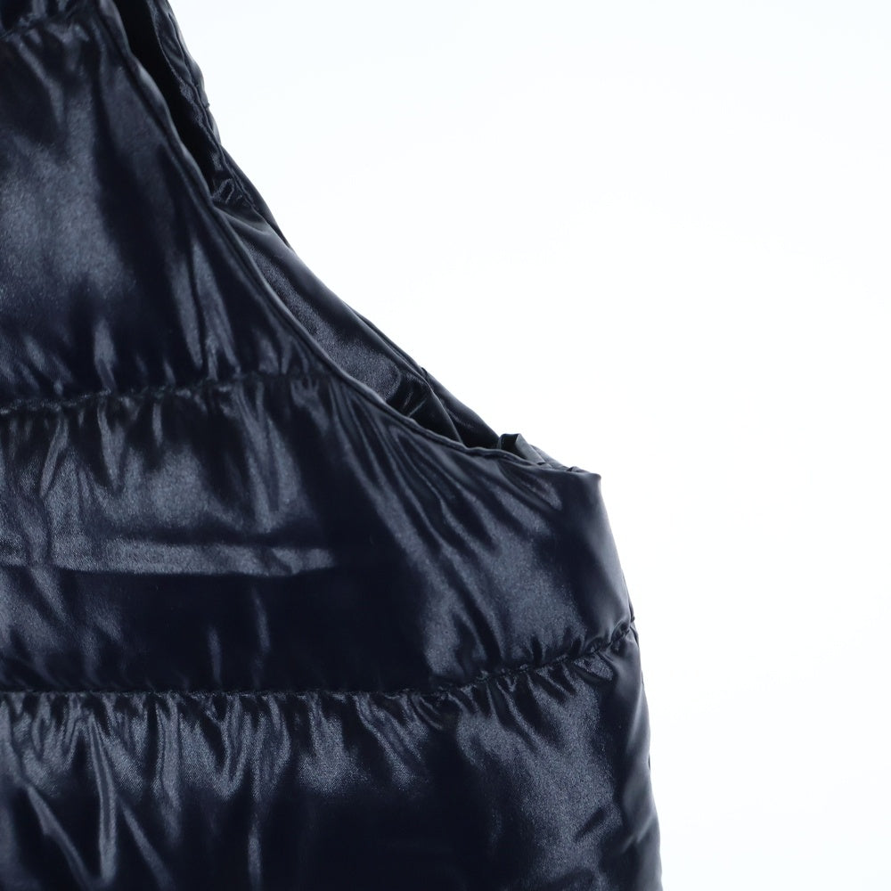 TATRAS(タトラス) ナイロン フード ジップアップ ダウンベスト ネイビー レディース LTA15S4449