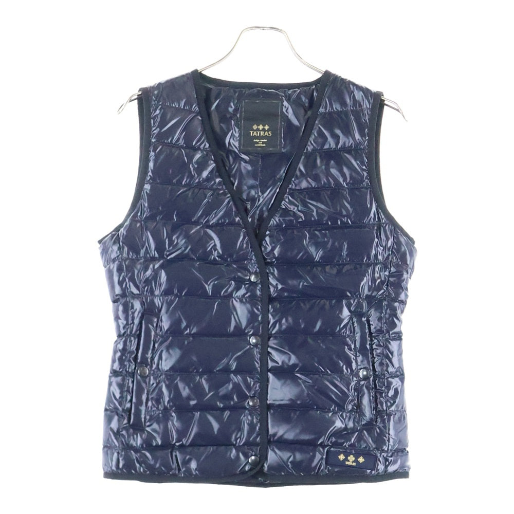 TATRAS(タトラス) ナイロン ダウンベスト ネイビー レディース LTA15S4451