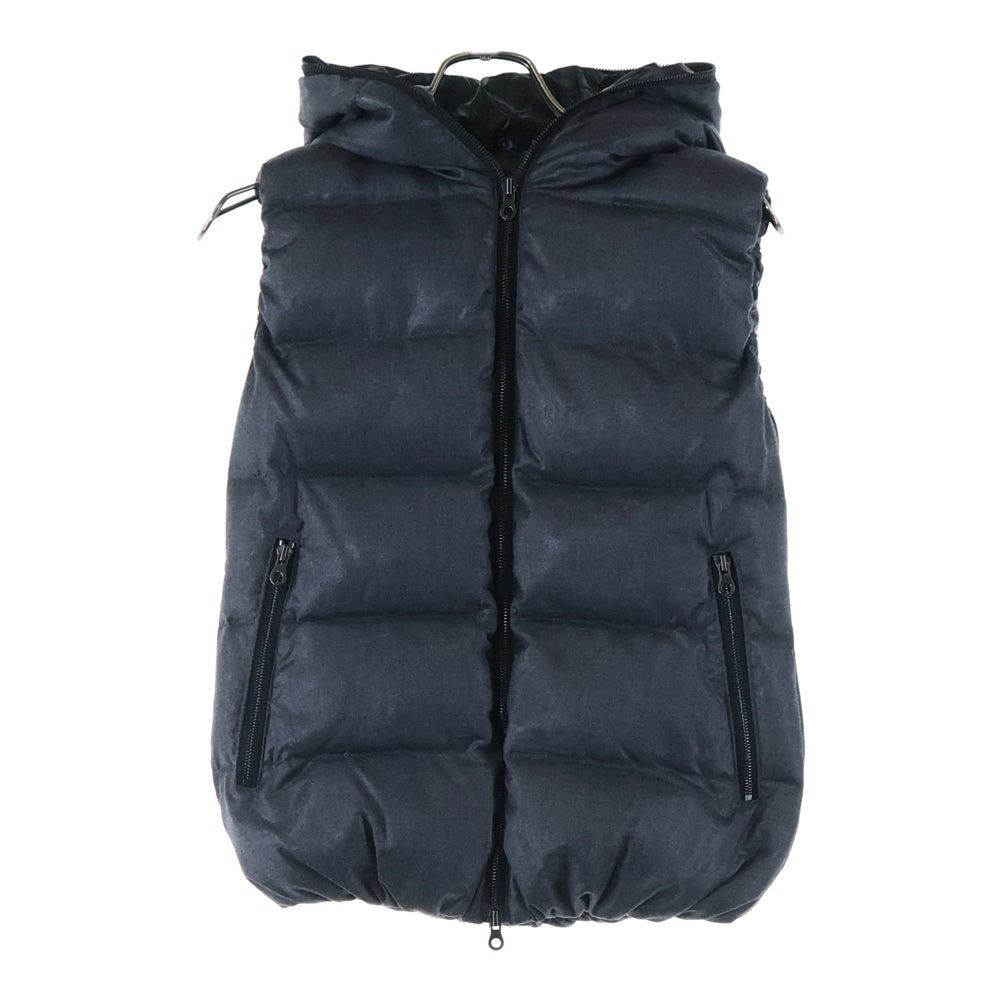 DUVETICA(デュベティカ) ウール ジップアップ ダウンベスト グレー レディース D.911.00/1087