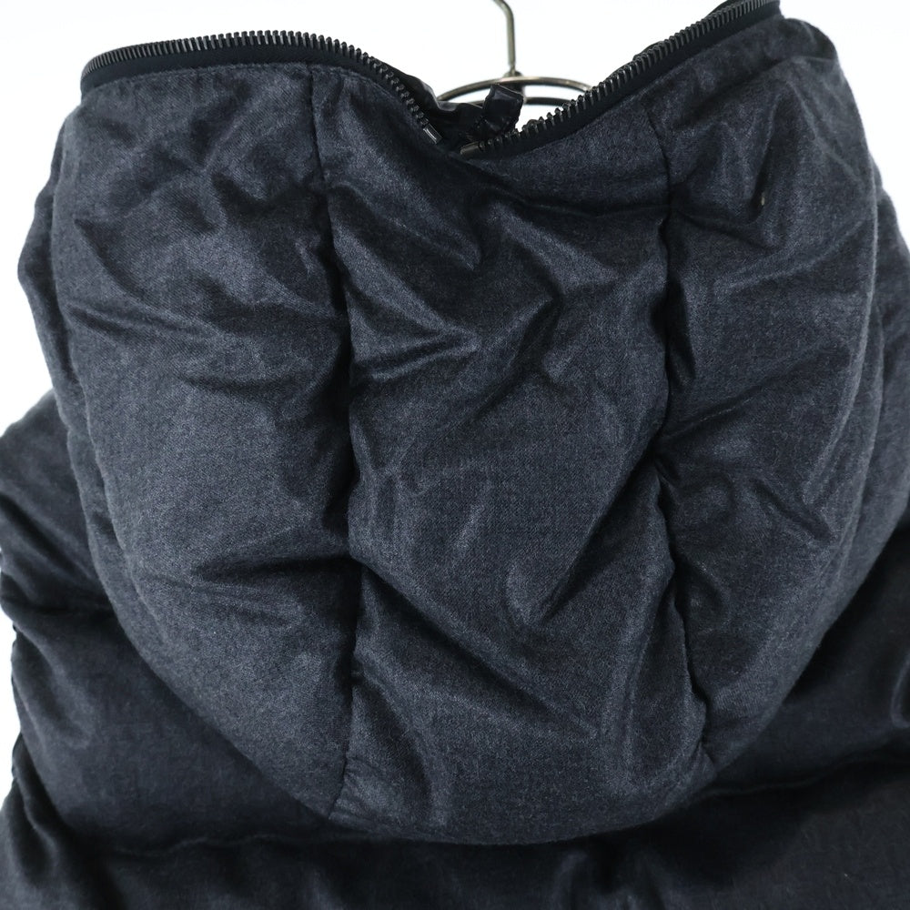 DUVETICA(デュベティカ) ウール ジップアップ ダウンベスト グレー レディース D.911.00/1087