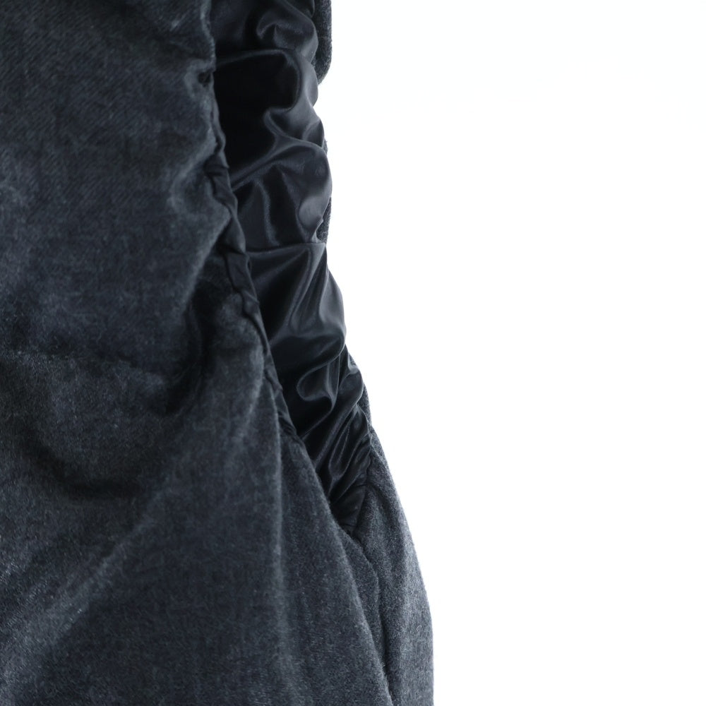 DUVETICA(デュベティカ) ウール ジップアップ ダウンベスト グレー レディース D.911.00/1087