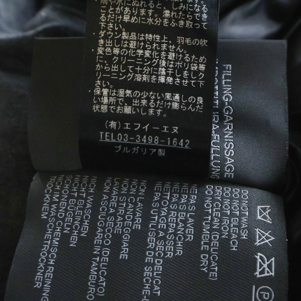 DUVETICA(デュベティカ) ウール ジップアップ ダウンベスト グレー レディース D.911.00/1087