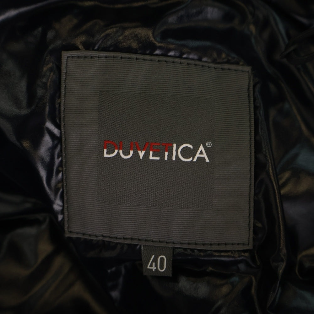 DUVETICA(デュベティカ) ナイロン ジップアップ ダウンベスト ネイビー レディース D.032.03/1035.R