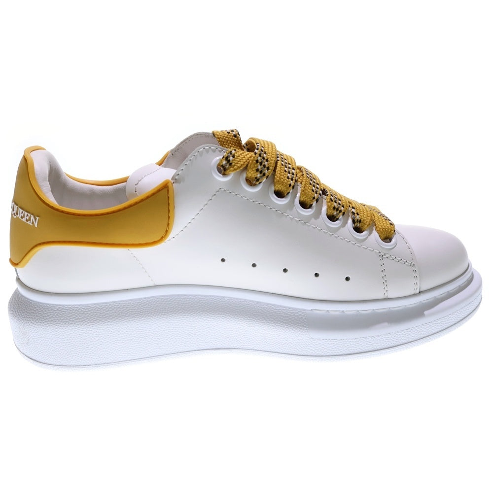 Alexander McQueen(アレキサンダーマックイーン) ローカットスニーカー 621056 イエロー/ホワイト 35 レディース