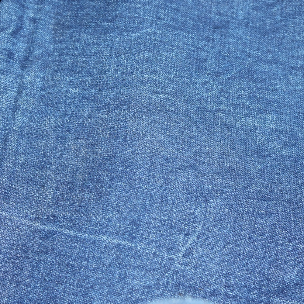 PRADA(プラダ) カナパ ビジュー キャンバス トートバッグ インディゴ レディース B18720