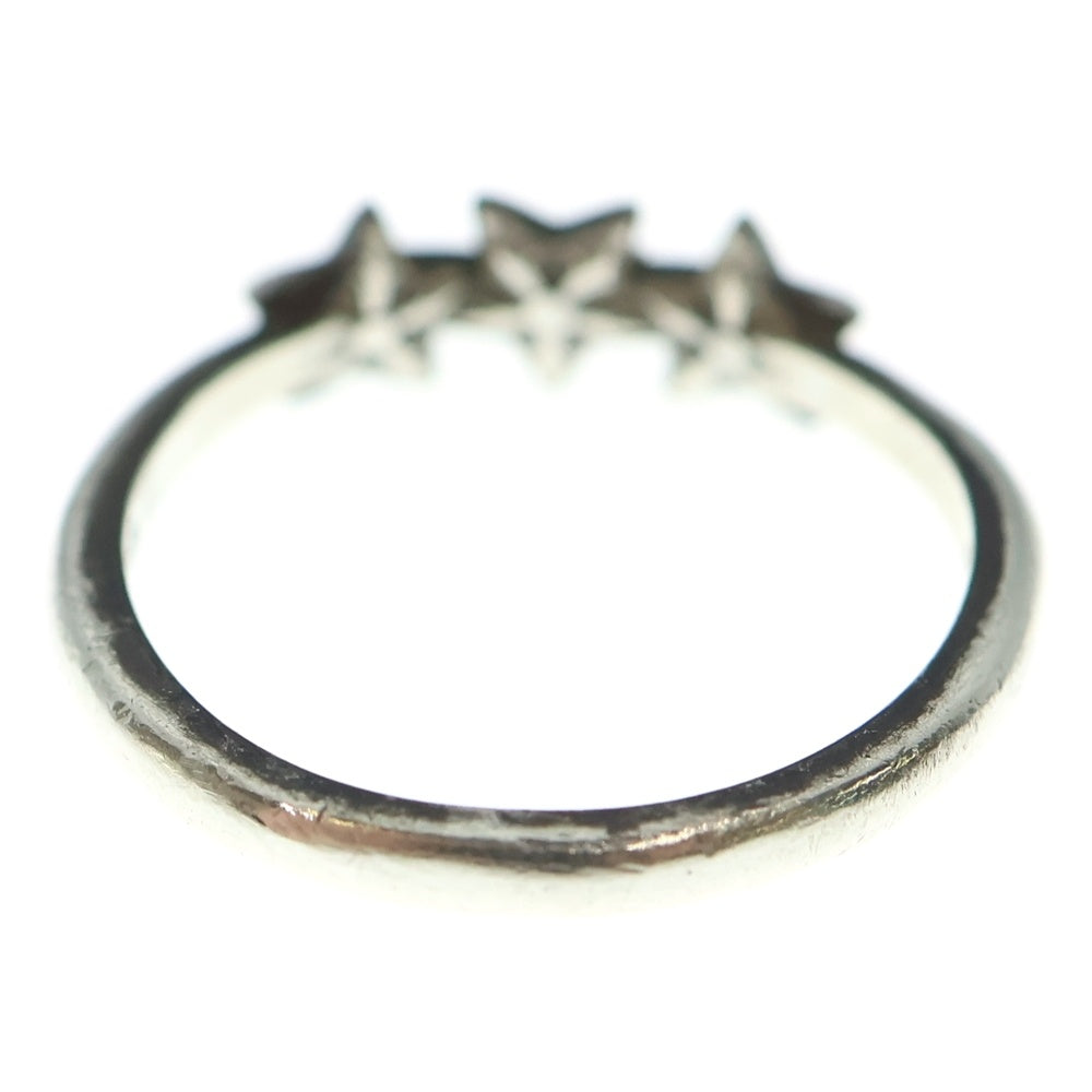 CHROME HEARTS(クロムハーツ) BUBBLEGUM 3STAR バブルガム3スター リング シルバー BCA411