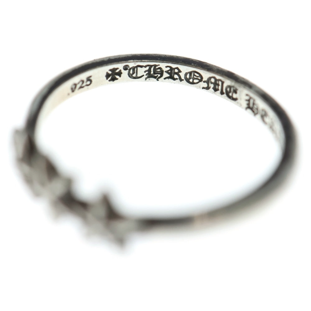 CHROME HEARTS(クロムハーツ) BUBBLEGUM 3STAR バブルガム3スター リング シルバー BCA411