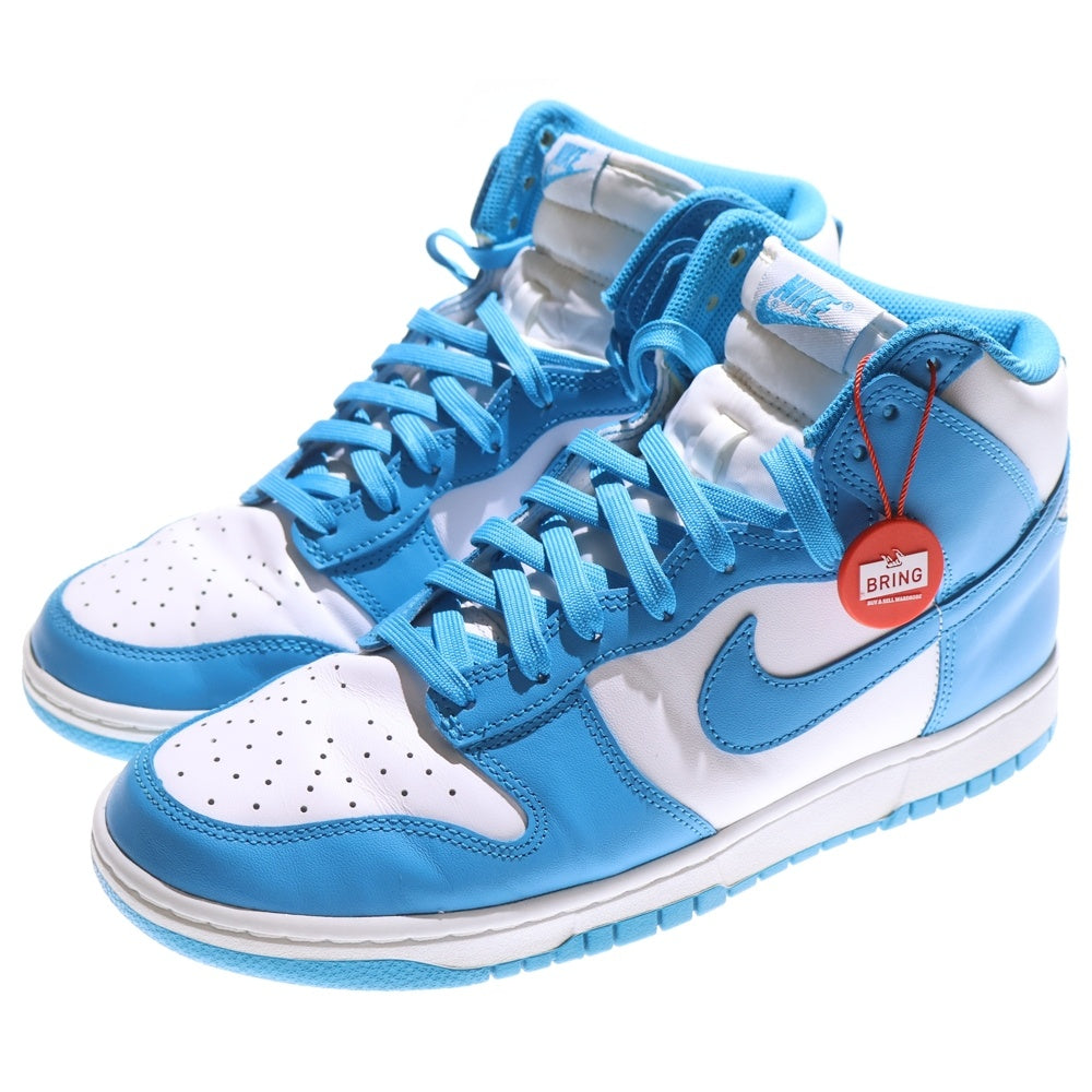 NIKE(ナイキ) DUNK HIGH RETRO CHAMPIONSHIP BLUE DD1399-400 ダンク レトロ チャンピオンシップブルー ハイカットスニーカー US10/28.0cm ホワイト/ブルー