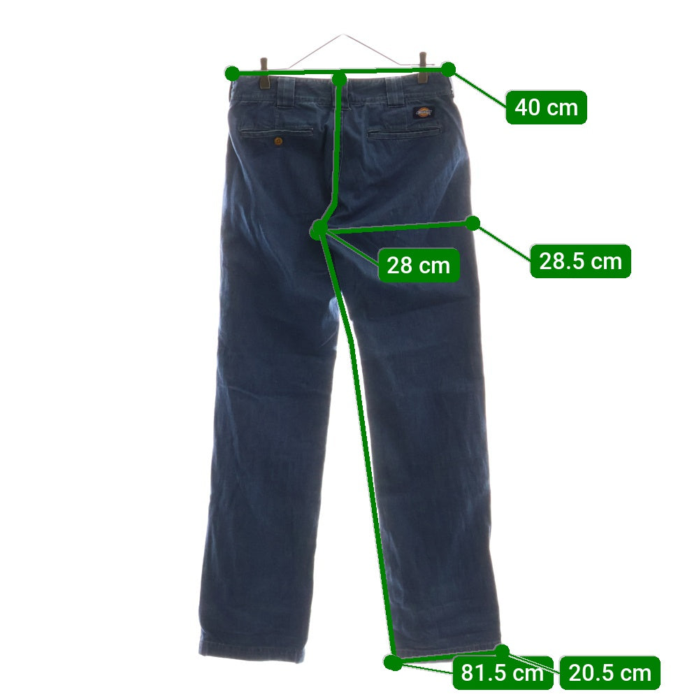 Dickies(ディッキーズ) ジップフライ デニム パンツ インディゴ UM895DN