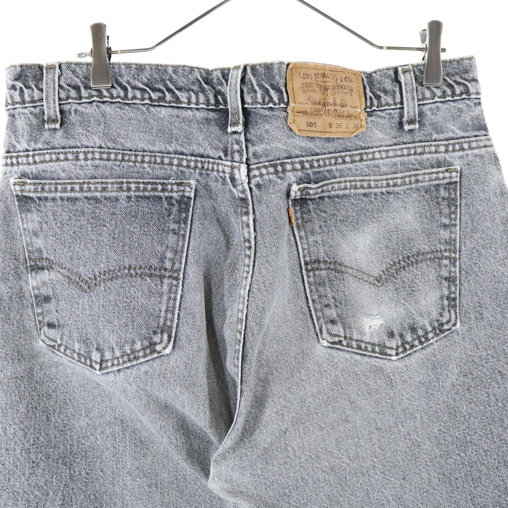 Levi's(リーバイス) 90s VINTAGE ヴィンテージ 505 ボタン裏915 オレンジタブ ジップフライデニムパンツ ブラック