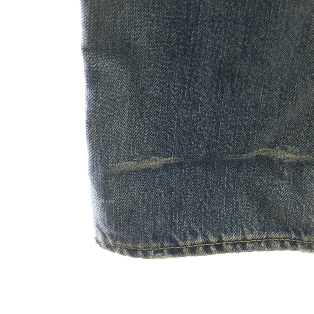 HYSTERIC GLAMOUR(ヒステリックグラマー) スタッズ ボタンフライ デニムパンツ インディゴ