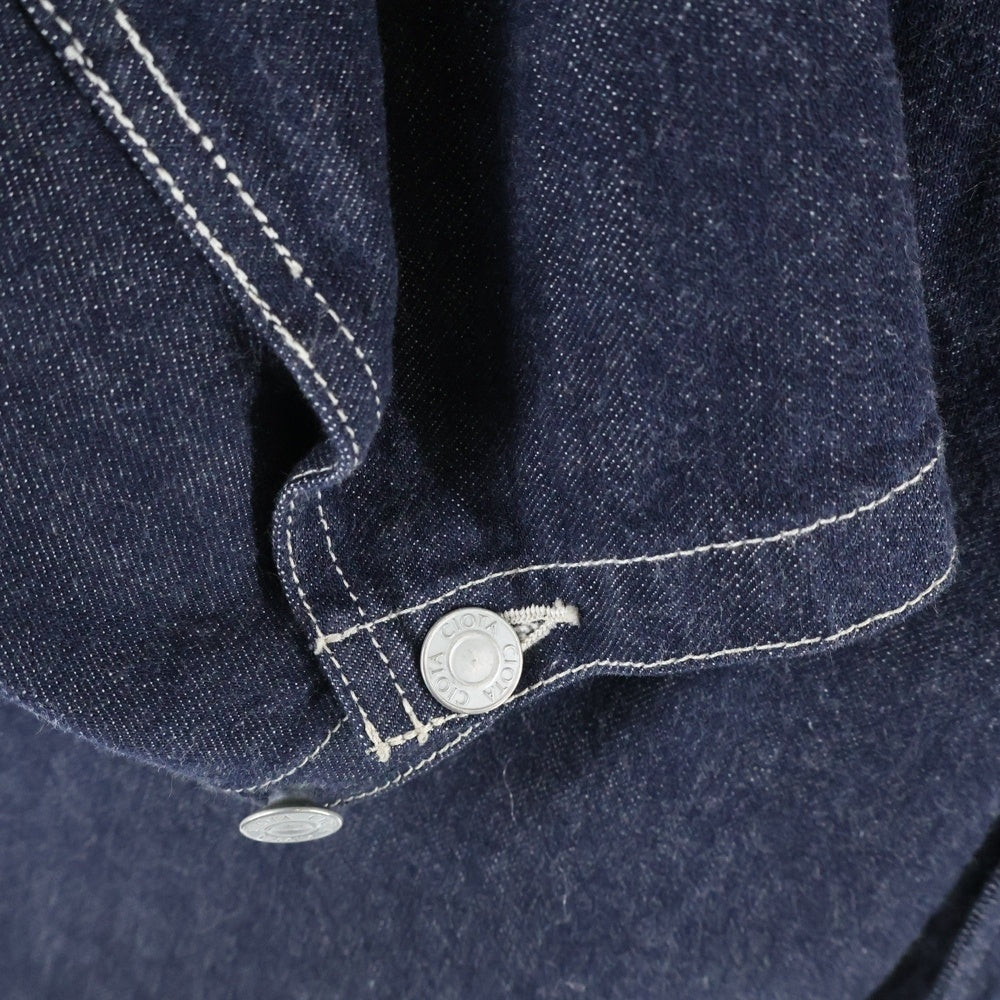 Graphpaper(グラフペーパー) ×CIOTA CIOTA for GP Suvin Cotton Denim JacketGM213-20238 シオタ スビンコットンデニム テーラードジャケット インディゴ