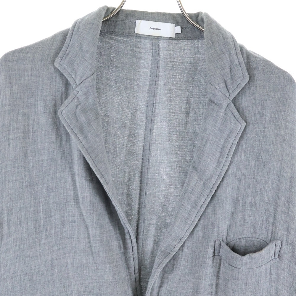Graphpaper(グラフペーパー) Gauze Oversized Jacket GU191-20041