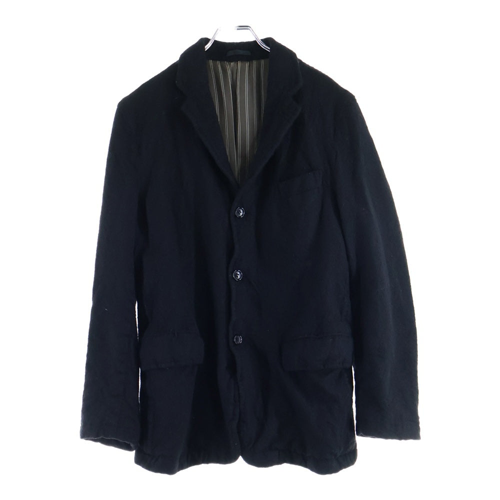 COMME des GARCONS HOMME(コムデギャルソンオム) 05AW ウール縮絨 3B テーラードジャケット ブラック HP-J037