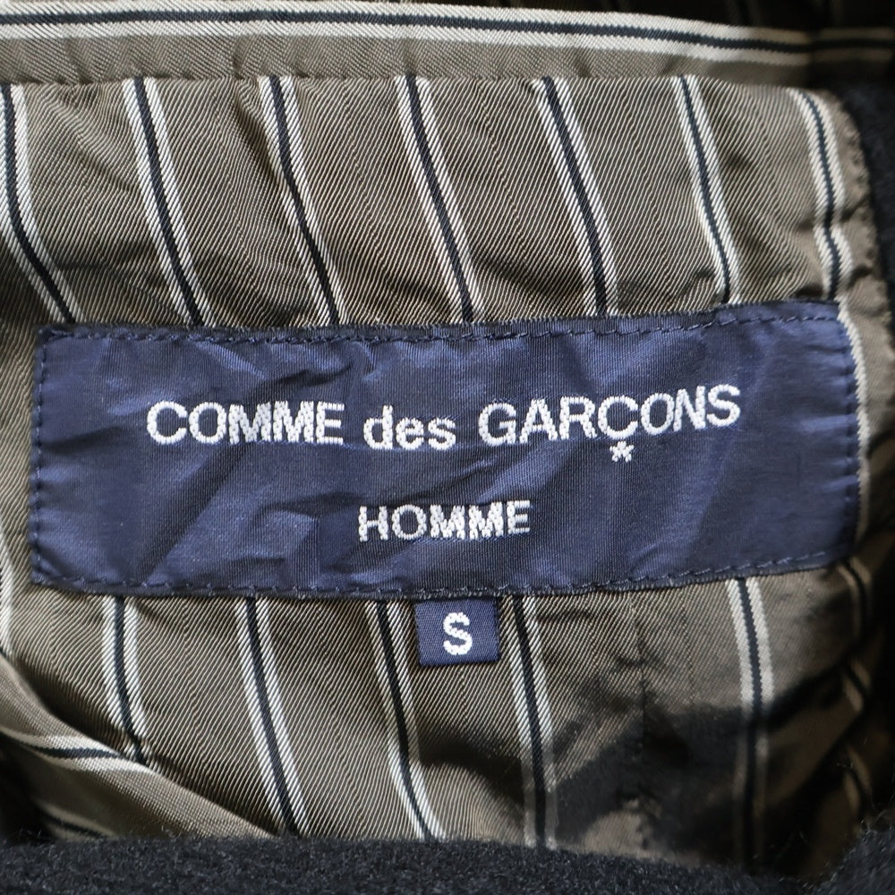 COMME des GARCONS HOMME(コムデギャルソンオム) 05AW ウール縮絨 3B テーラードジャケット ブラック HP-J037