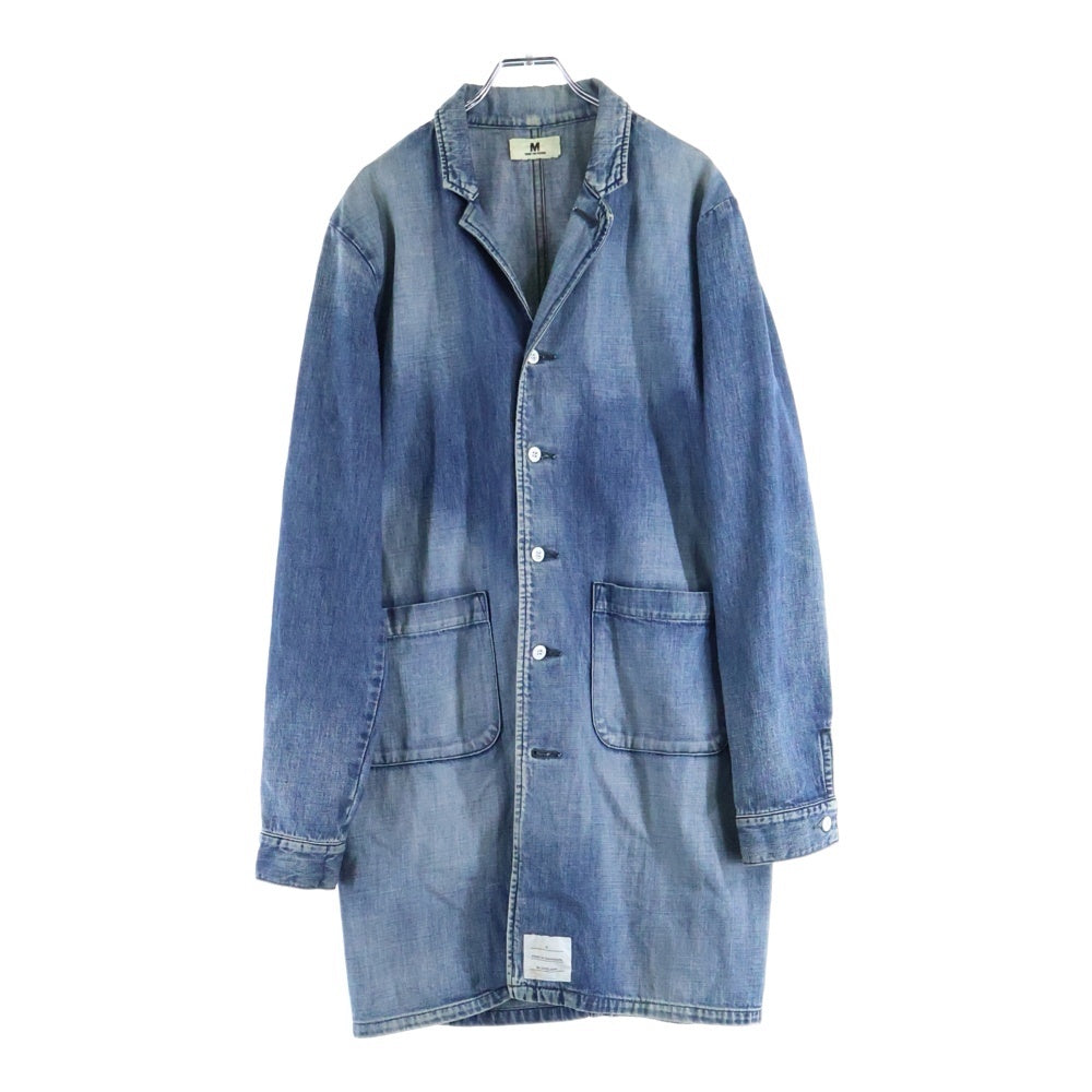 M THANK YOU FRIENDS(エム サンキューフレンズ) デニム チェスターコート インディゴ