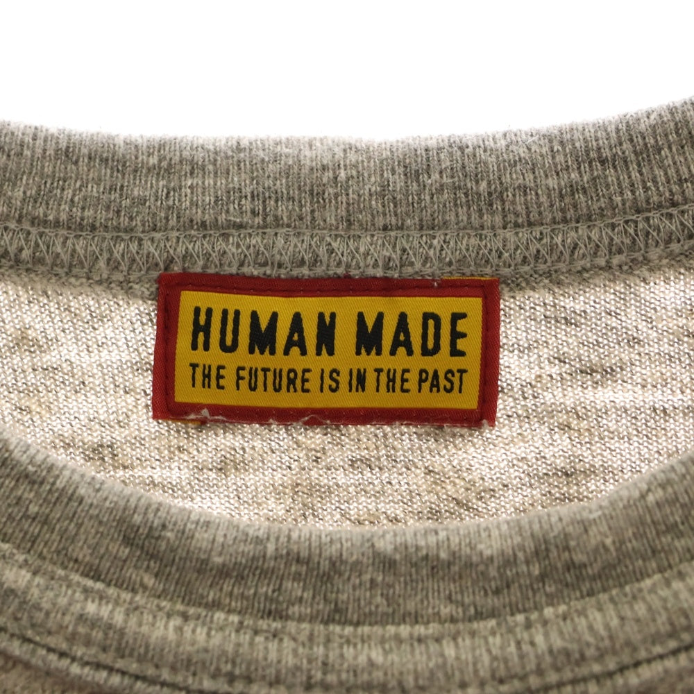 HUMAN MADE(ヒューマンメイド) Classic T-Shirt プリントTシャツ 半袖カットソー グレー
