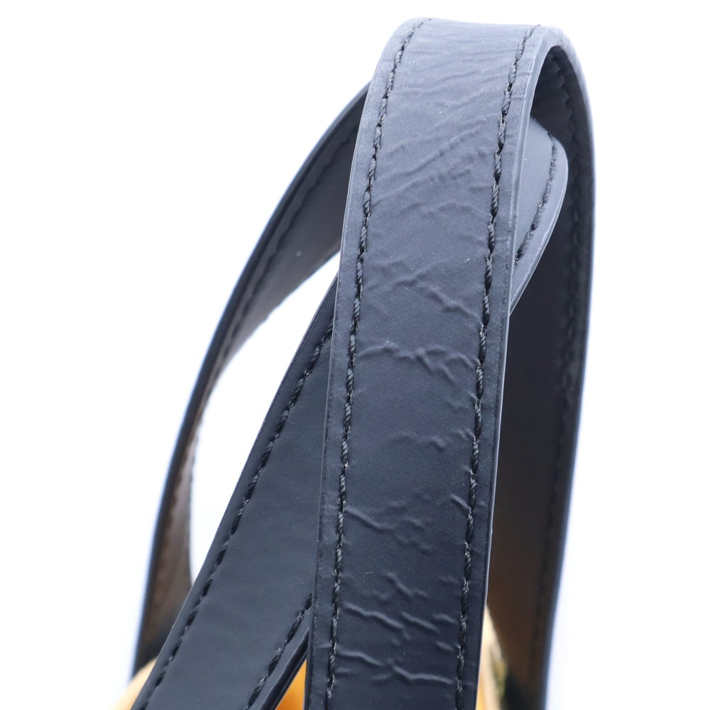 DIESEL(ディーゼル) フロントロゴ 2Way ハンドバック ショルダーバッグ ブラック/ベージュ