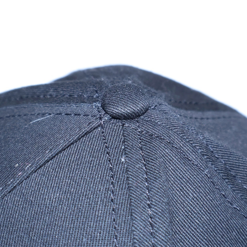DIESEL(ディーゼル) 刺繍ロゴ キャップ 帽子 ブラック