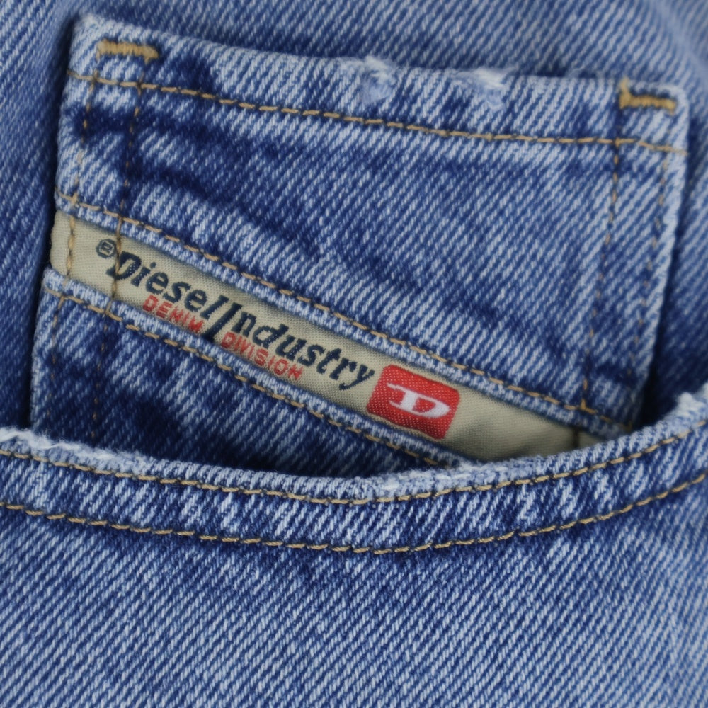 DIESEL(ディーゼル) ショート デニムパンツ ライトブルー レディース