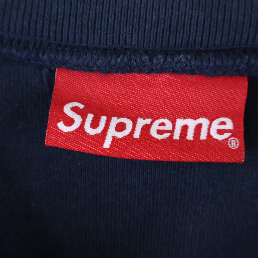 SUPREME(シュプリーム) 23AW INSIDE OUT CREWNECK インサイドアウト クルーネック スウェットトレーナー ネイビー