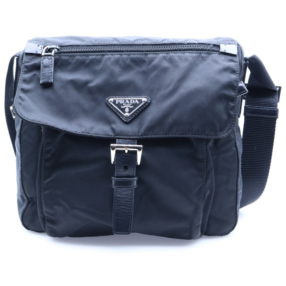 PRADA(プラダ) パコノ テスート ショルダーバッグ ナイロン ブラック