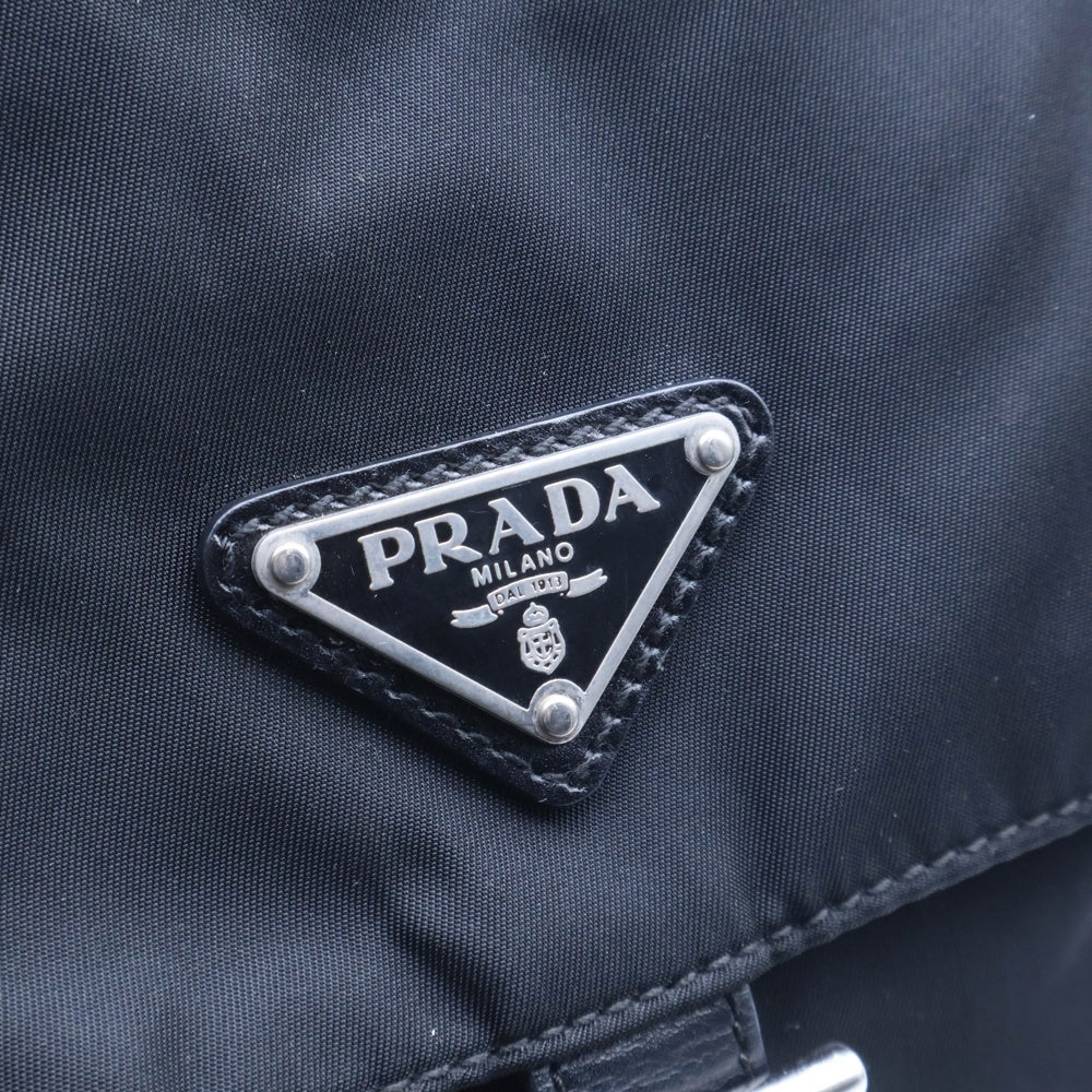 PRADA(プラダ) パコノ テスート ショルダーバッグ ナイロン ブラック