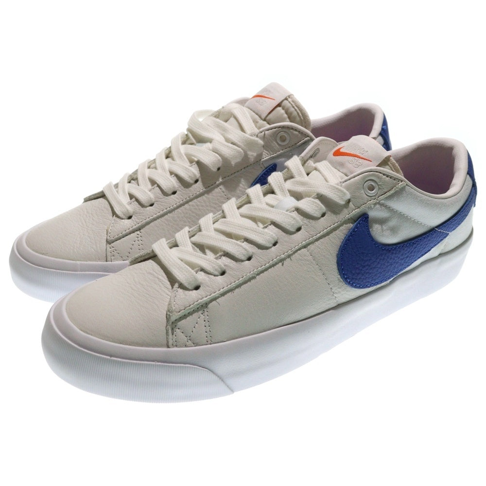 NIKE SB(ナイキエスビー) ORANGGE LABEL ZOOM BLAZER LOW DH5675-100 オレンジ レーベル ズーム ブレーザー ロー プロ GT ISO US10/28.0cm ホワイト/ブルー