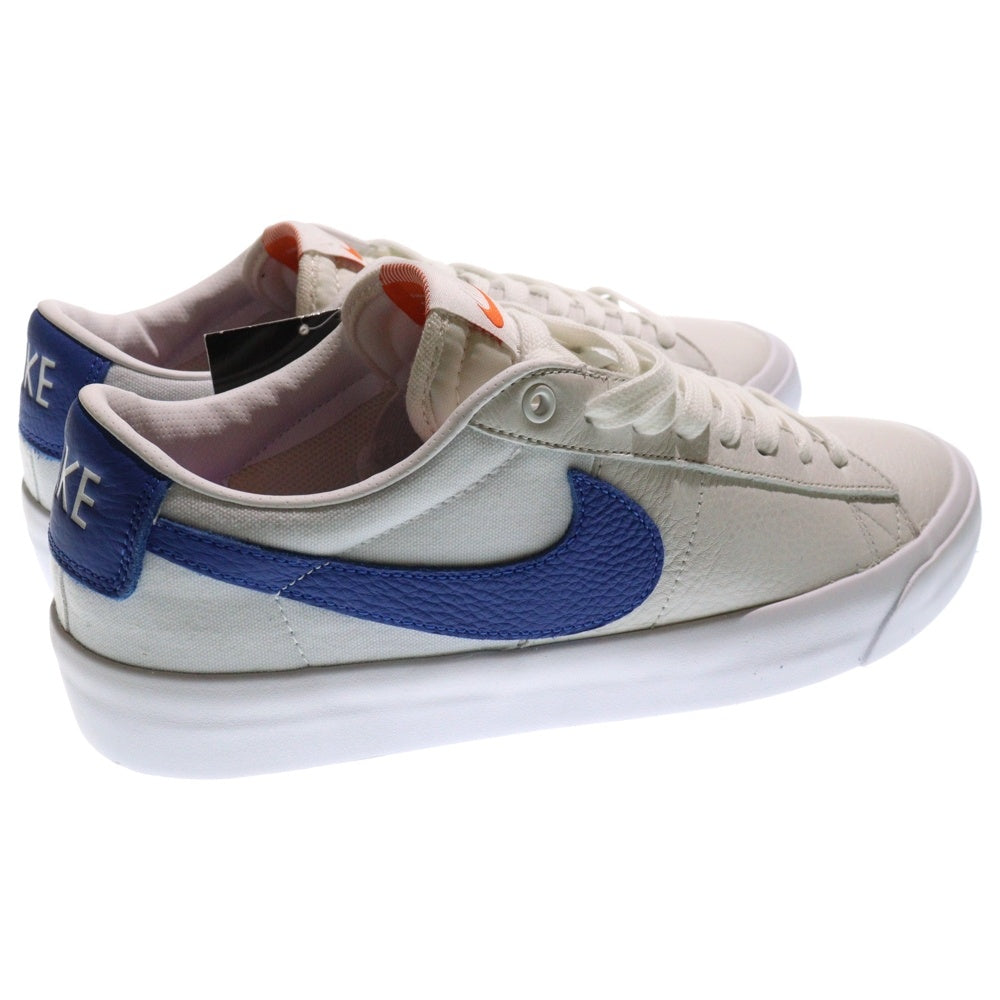 NIKE SB(ナイキエスビー) ORANGGE LABEL ZOOM BLAZER LOW DH5675-100 オレンジ レーベル ズーム ブレーザー ロー プロ GT ISO US10/28.0cm ホワイト/ブルー