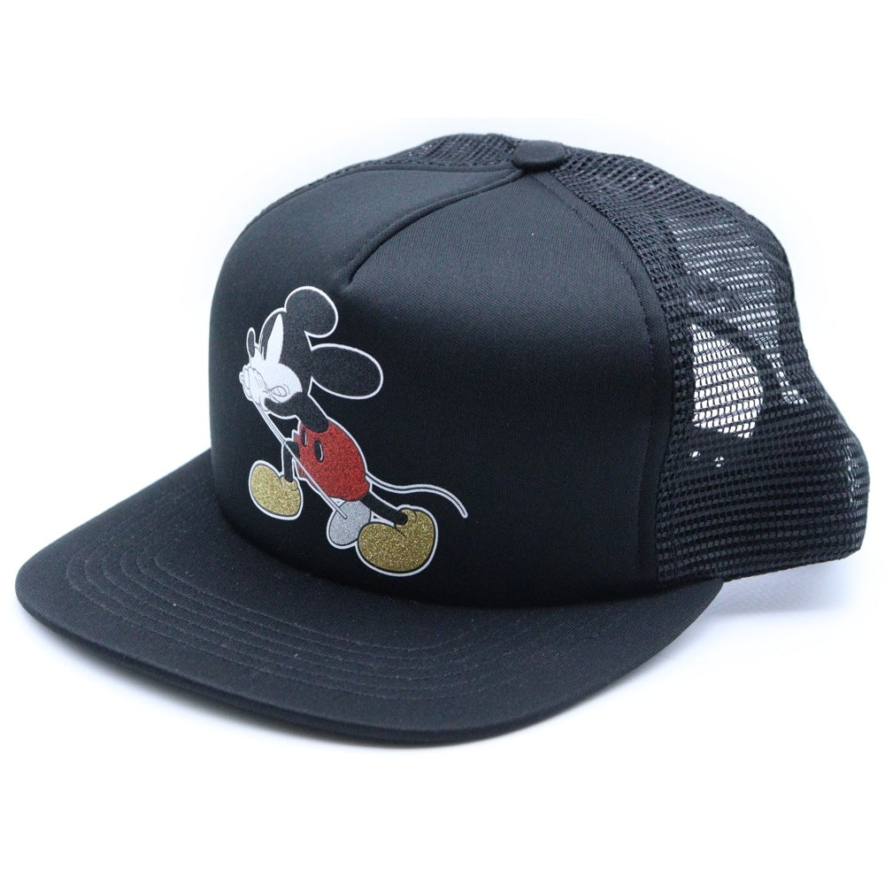 SUPREME(シュプリーム) 25AWxNumber (N)ine x Mickey Mouse Mesh Back 5-Panel ナンバーナイン ミッキーマウス メッシュバック キャップ ブラック