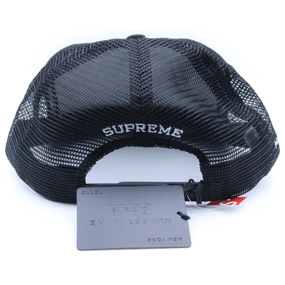 SUPREME(シュプリーム) 25AWxNumber (N)ine x Mickey Mouse Mesh Back 5-Panel ナンバーナイン ミッキーマウス メッシュバック キャップ ブラック