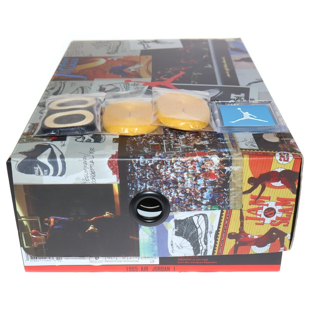 NIKE(ナイキ) ×UNION AIR JORDAN 1 RETRO HIGH OG CHICAGO HV8563-600 ユニオン エアジョーダン1 ハイカットスニーカー US9/27.0cm レッド/グレー