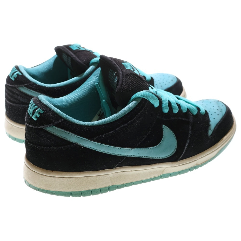 NIKE SB(ナイキエスビー) 【観賞用 2012年製】DUNK LOW CLEAR JADE 304292-030 ダンク クリア ジェイド ローカットスニーカー US9/27.0cm ブラック/ブルー