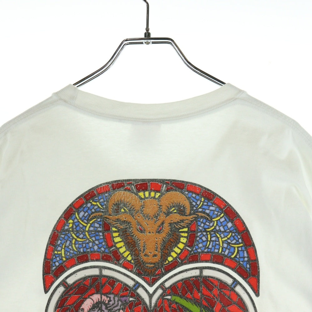 SUPREME(シュプリーム) 23AW Worship 両面プリント 半袖クルーネックTシャツ ホワイト