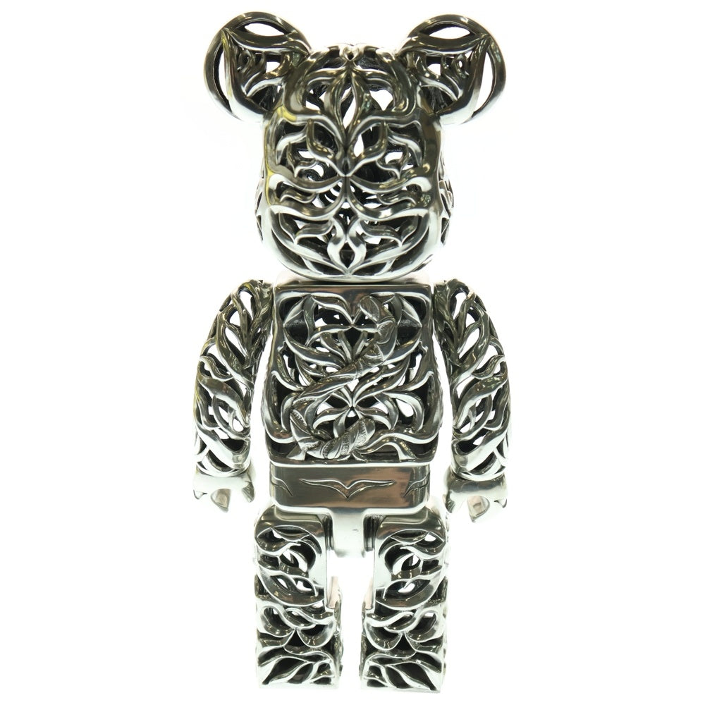 MEDICOM TOY(メディコムトイ) BE@RBRICK ROYAL SELANGOR TIGER 400% ベアブリック ロイヤル セランゴール タイガー フィギュア 人形 シルバー