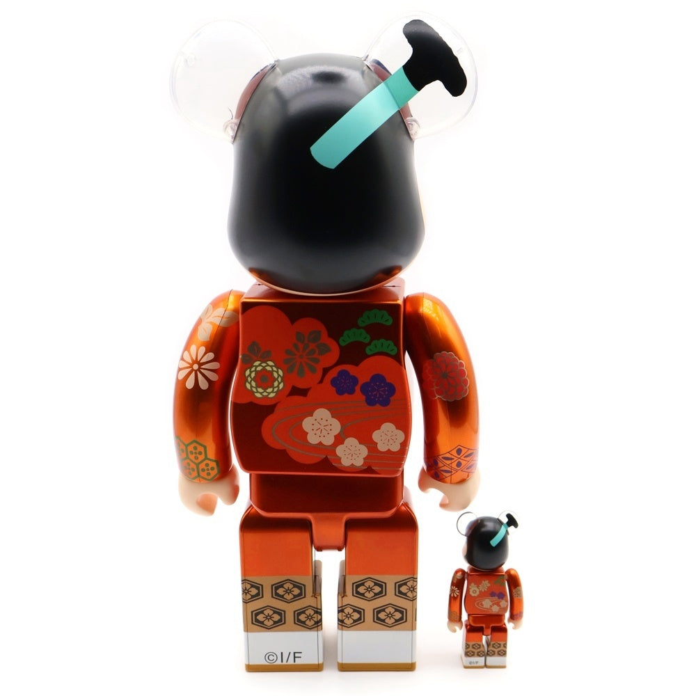 MEDICOM TOY(メディコムトイ) BE@RBRICK バカ殿様 100% & 400% ベアブリック 人形 フィギュア マルチ