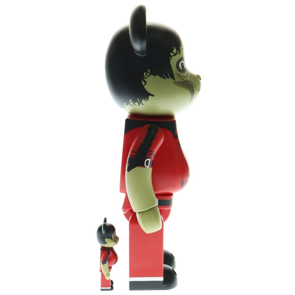MEDICOM TOY(メディコムトイ) BE@RBRICK Michael Jackson Thriller Zombie 400%&100% ベアブリック マイケルジャクソン スリラー ゾンビ 人形 フィギュア レッド