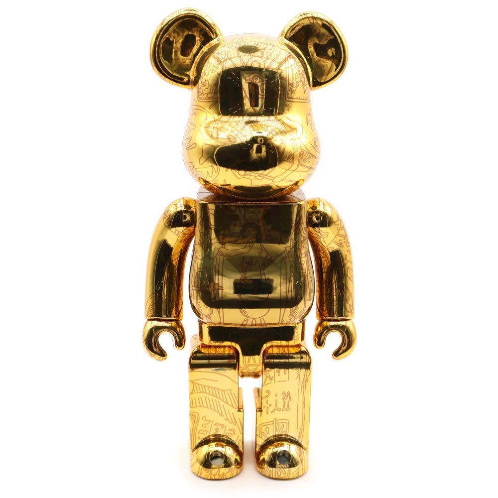 MEDICOM TOY(メディコムトイ) BE@RBRICK 遊戯王 デュエルモンスターズ 400% ベアブリック 連載開始25周年 人形 フィギュア ゴールド