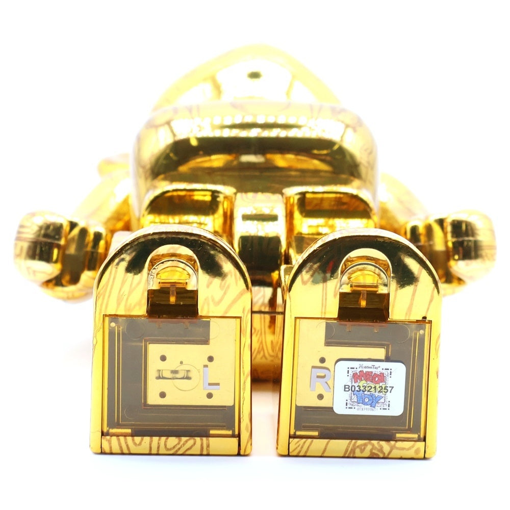 MEDICOM TOY(メディコムトイ) BE@RBRICK 遊戯王 デュエルモンスターズ 400% ベアブリック 連載開始25周年 人形 フィギュア ゴールド