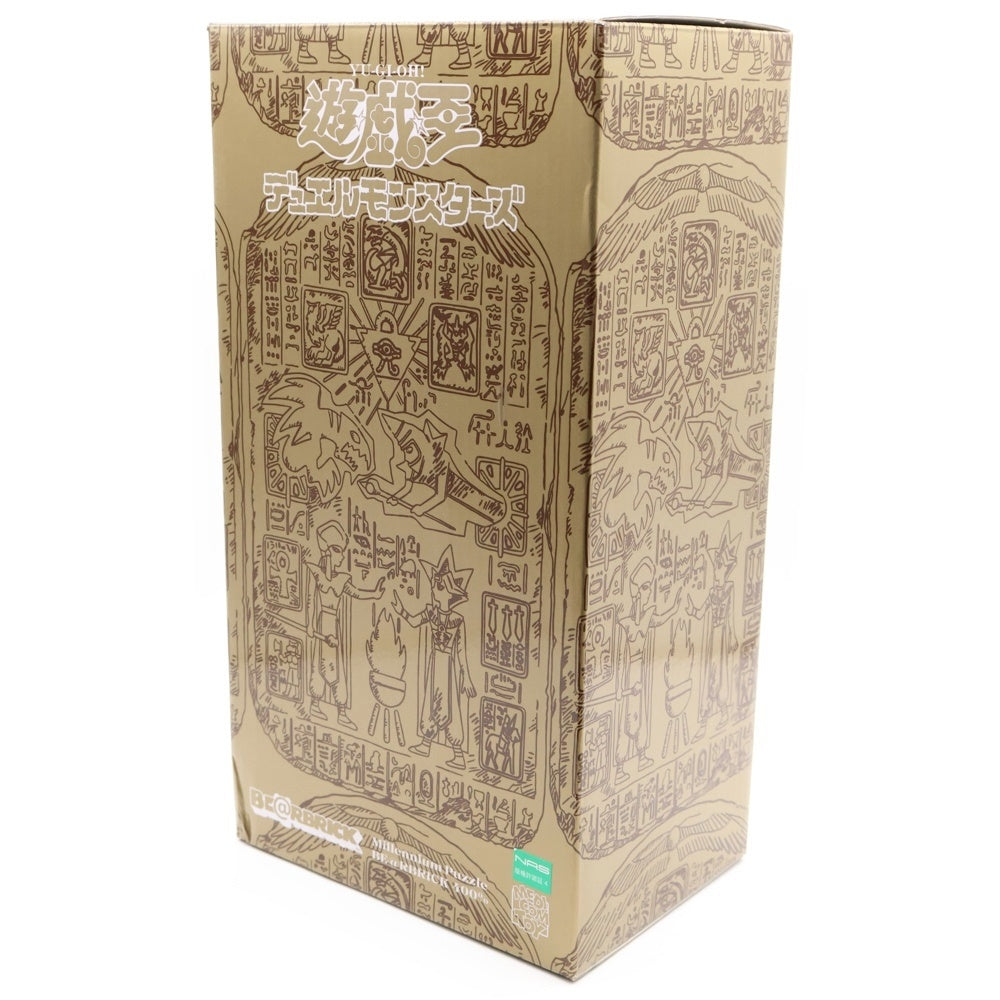 MEDICOM TOY(メディコムトイ) BE@RBRICK 遊戯王 デュエルモンスターズ 400% ベアブリック 連載開始25周年 人形 フィギュア ゴールド