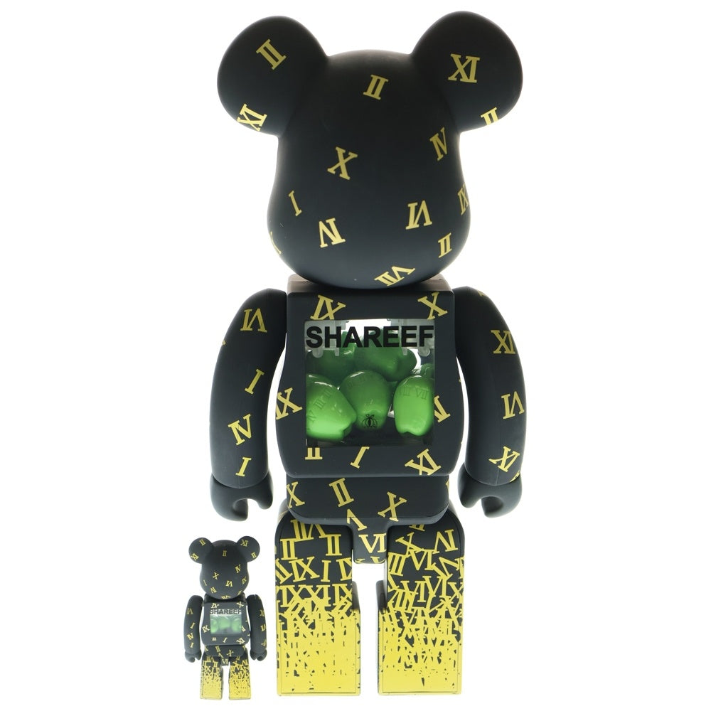 MEDICOM TOY(メディコムトイ) BE@RBRICK SHAREEF 3 400% ベアブリック シャリーフ 3 フィギュア 人形 ブラック
