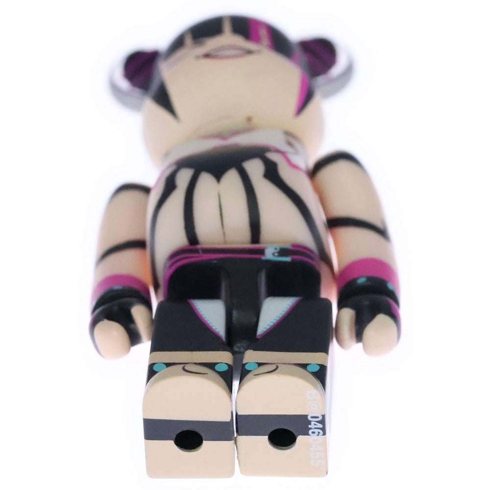 MEDICOM TOY(メディコムトイ) BE@RBRICK ストリートファイター6 ジュリ 100% ベアブリック フィギュア ブラック/パープル
