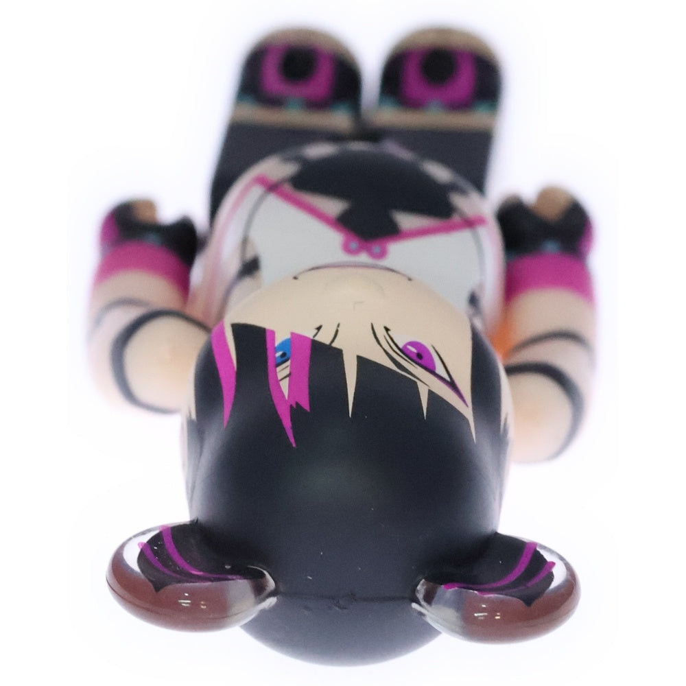 MEDICOM TOY(メディコムトイ) BE@RBRICK ストリートファイター6 ジュリ 100% ベアブリック フィギュア ブラック/パープル