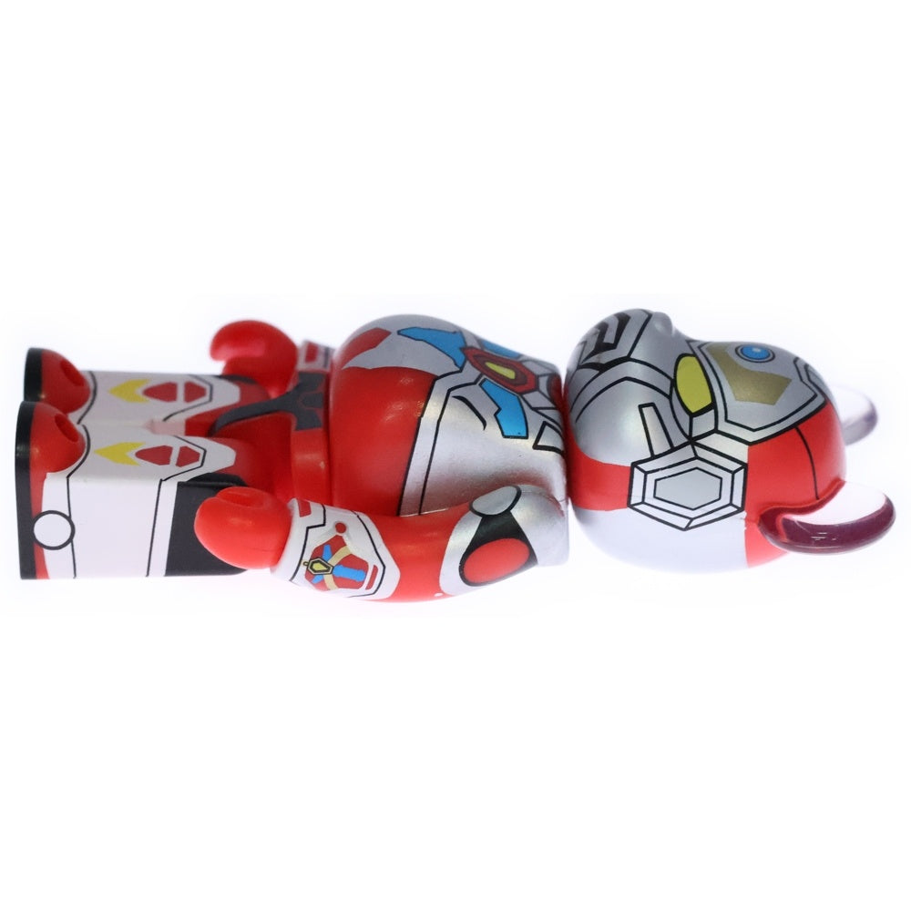 MEDICOM TOY(メディコムトイ) BE@RBRICK 電光超人グリッドマン 100% ベアブリック フィギュア レッド/シルバー