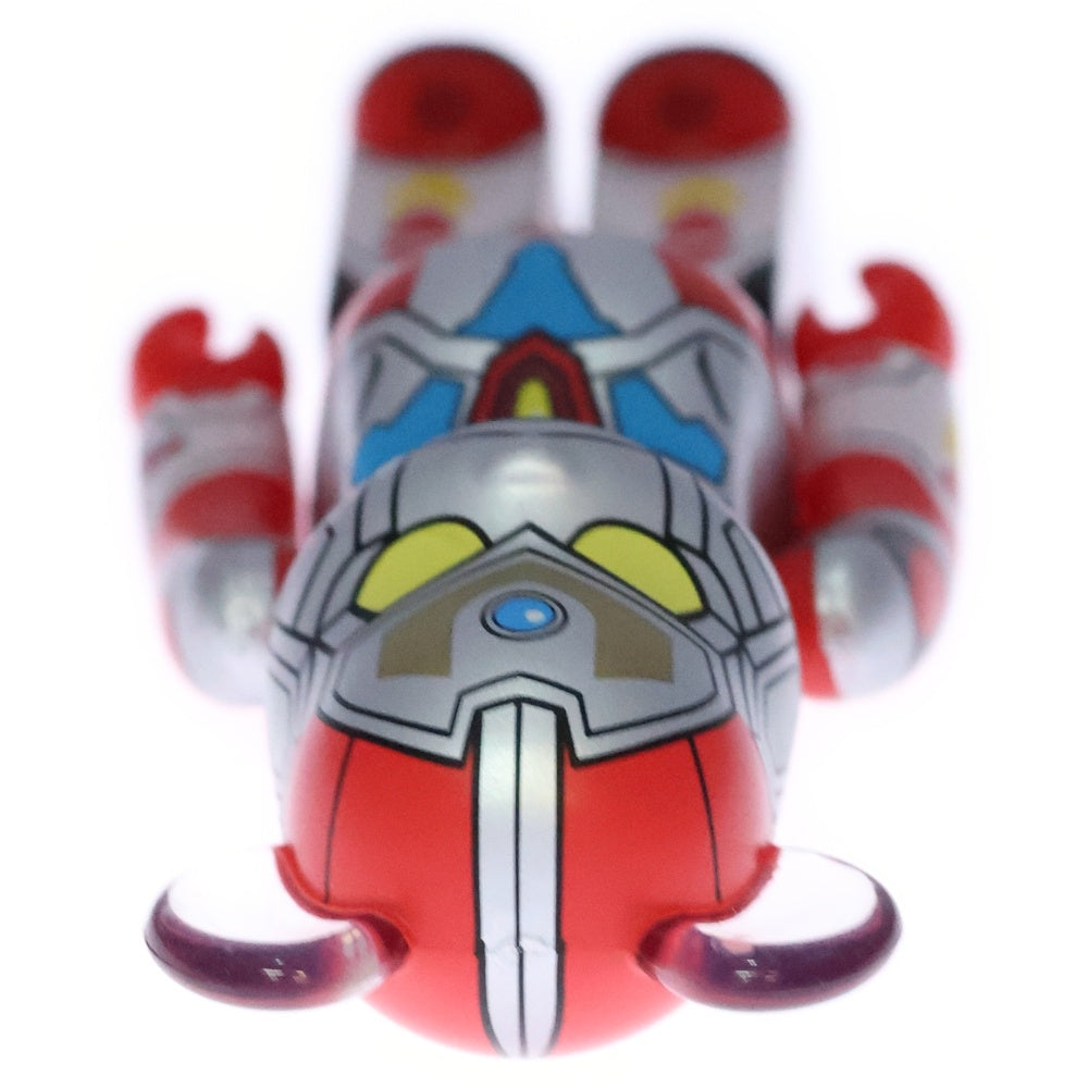 MEDICOM TOY(メディコムトイ) BE@RBRICK 電光超人グリッドマン 100% ベアブリック フィギュア レッド/シルバー