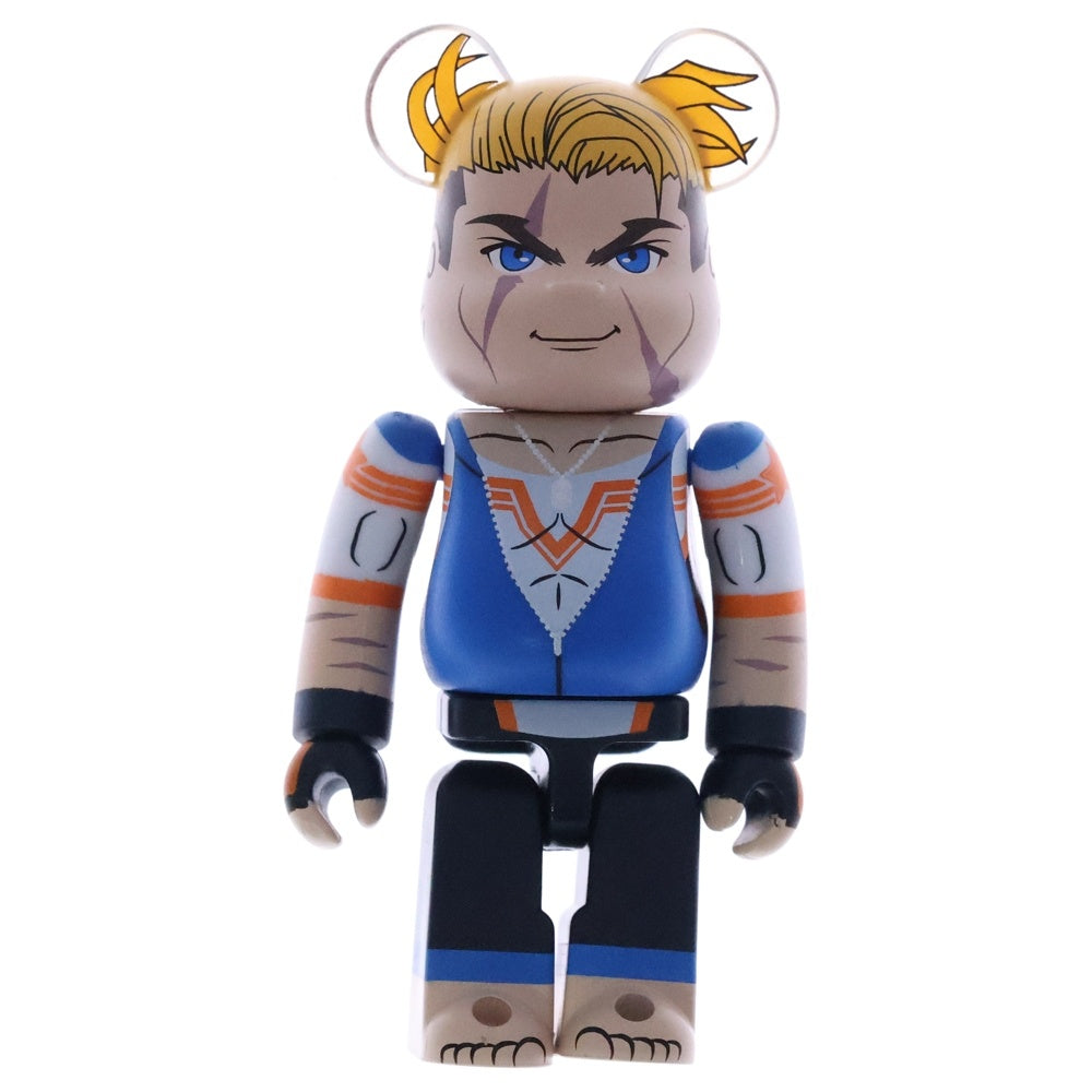 MEDICOM TOY(メディコムトイ) BE@RBRICK ストリートファイター6 ルーク 100% ベアブリック フィギュア ブルー/イエロー