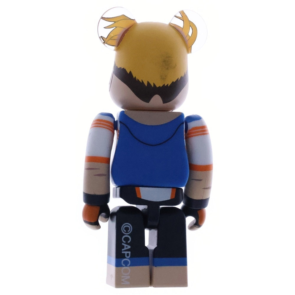 MEDICOM TOY(メディコムトイ) BE@RBRICK ストリートファイター6 ルーク 100% ベアブリック フィギュア ブルー/イエロー