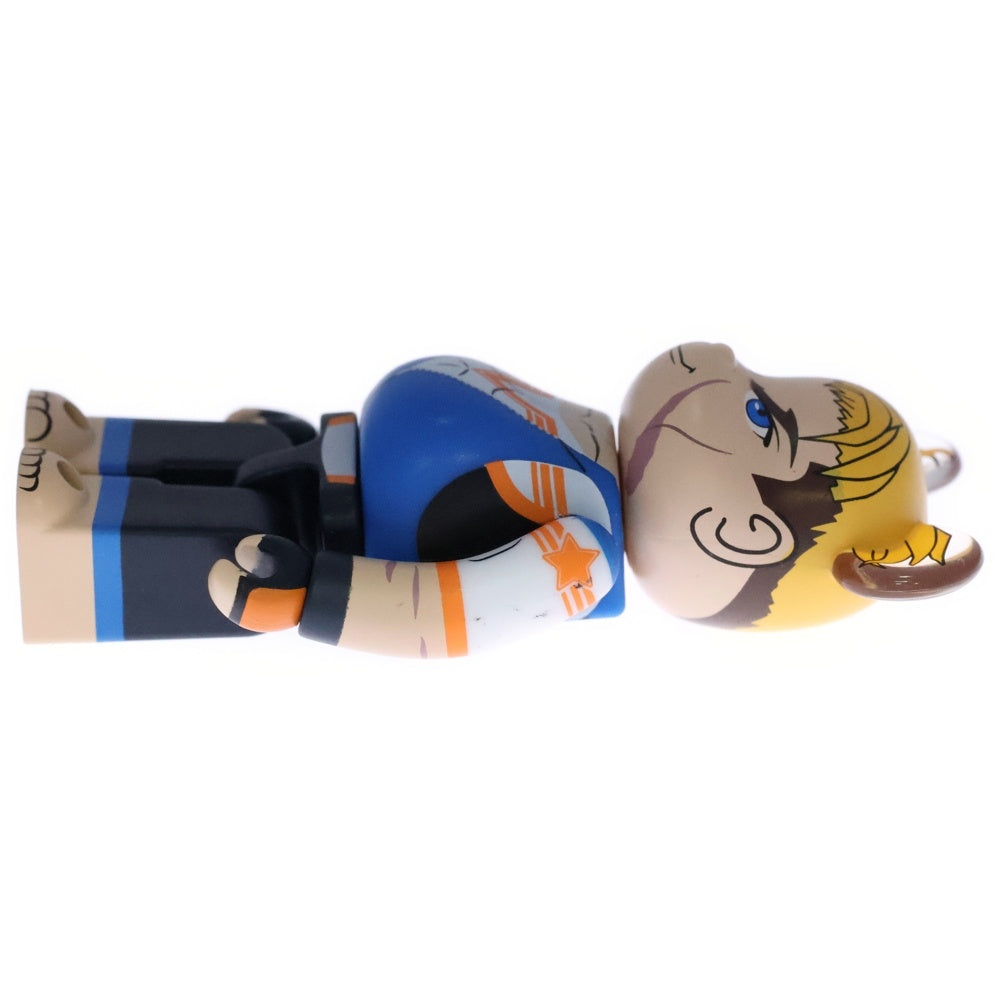 MEDICOM TOY(メディコムトイ) BE@RBRICK ストリートファイター6 ルーク 100% ベアブリック フィギュア ブルー/イエロー