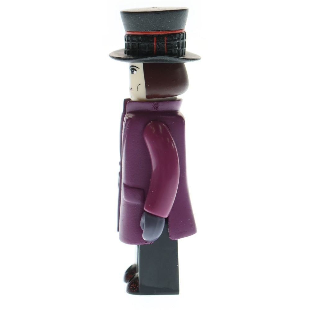 MEDICOM TOY(メディコムトイ) KUBRICK チャーリーとチョコレート工場 ウィリーウォンカ 100% キューブリック フィギュア ブラック/パープル