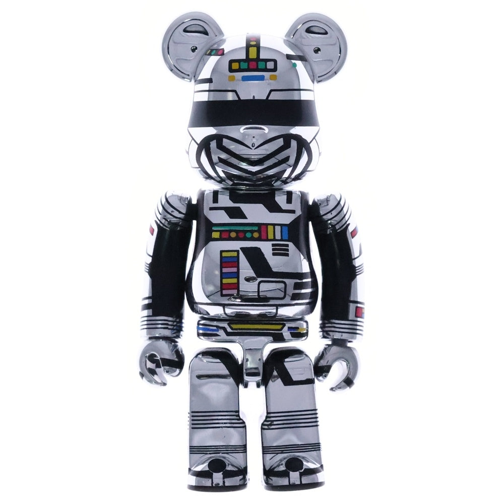 MEDICOM TOY(メディコムトイ) BE@RBRICK SF 宇宙刑事ギャバン 100% ベアブリック フィギュア シルバー